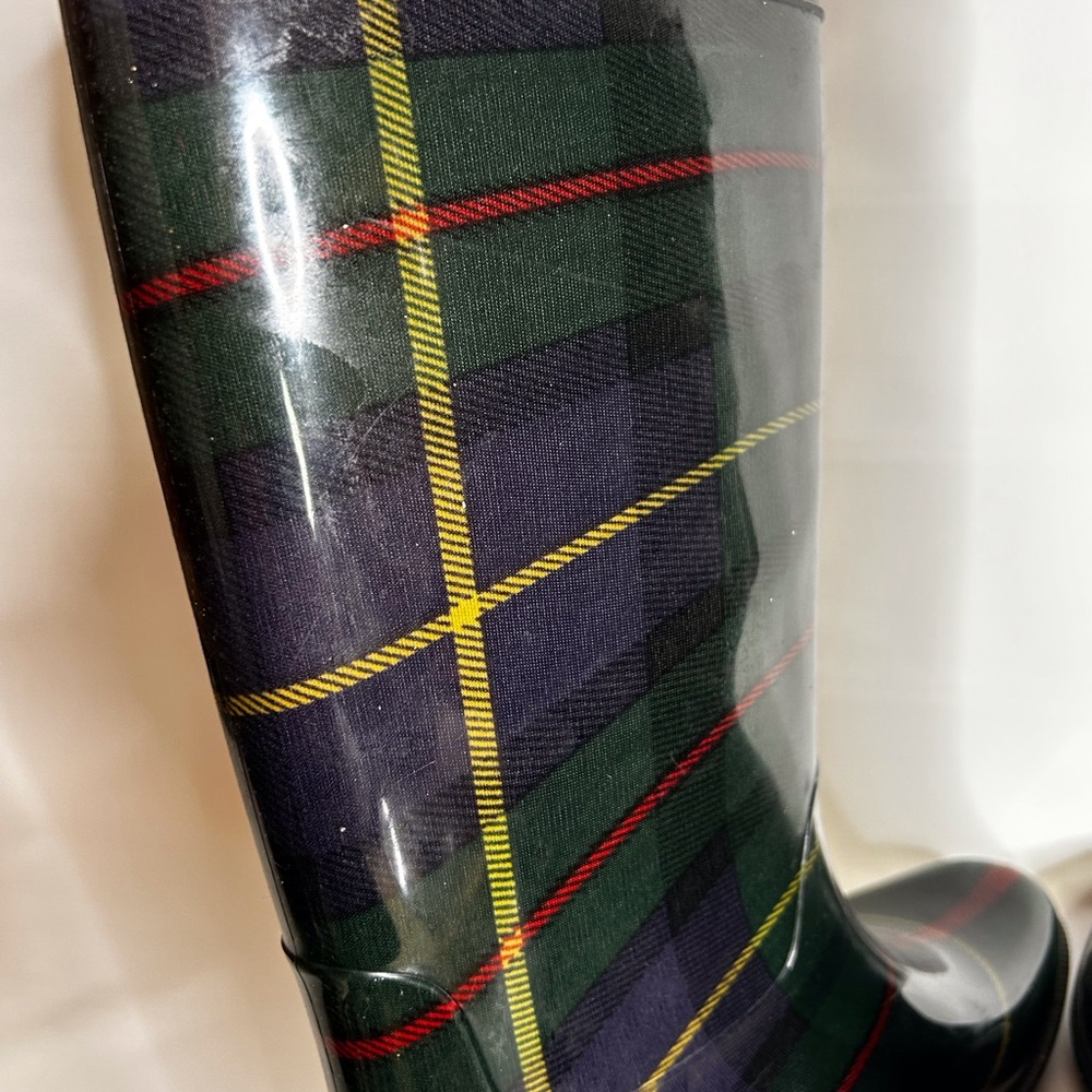 Lauren Ralph Lauren Plaid Rain Boots - plaid - Picture 7 of 8